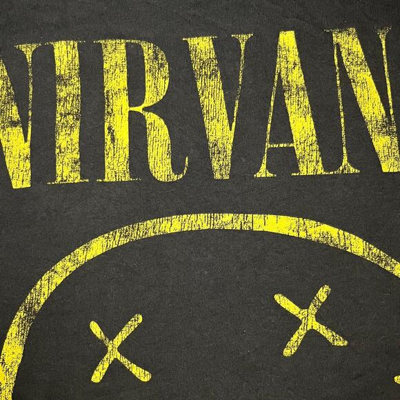 Old Navy ⚡ Nirvana Smiley Face Tee – Size XL - Picture 5 of 5